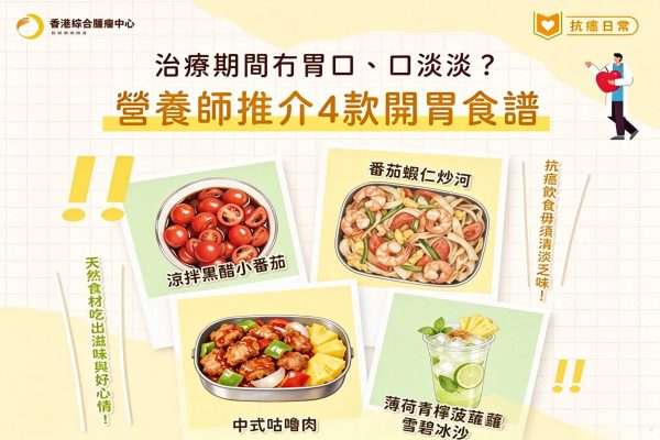 【HKIOC信箱】「我真係食唔落&hellip;」治療期間無胃口，一定要逼自己進食嗎？