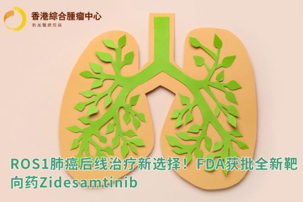 ROS1肺癌后线治疗新选择！FDA获批全新靶向药Zidesamtinib